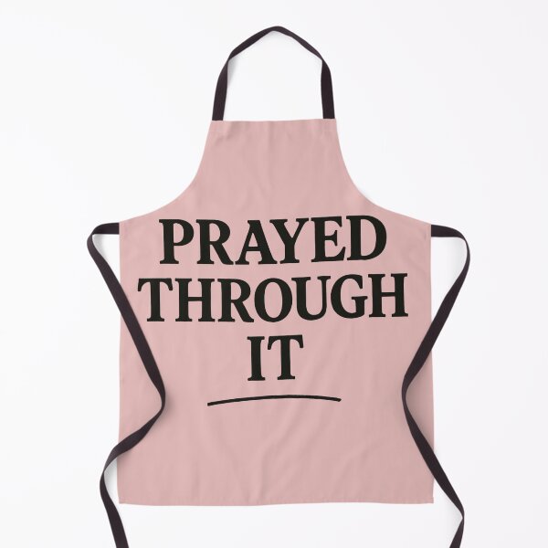 Item preview, Prayed Through It – Black History Month Faith Typography designed and sold by The Melanic.