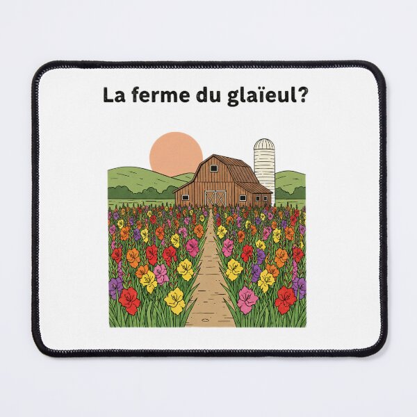 Item preview, La ferme du glaïeul?! designed and sold by Je Suis À Moitié Plein.