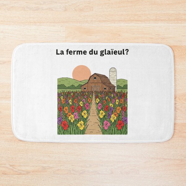 Item preview, La ferme du glaïeul?! designed and sold by Je Suis À Moitié Plein.
