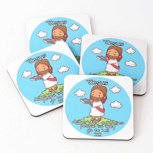 Item preview, Evil Jesus - Confuses People - Bible Verse designed and sold by EvergreenRevolt.