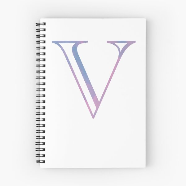 Item preview, Pastel Burst letter V designed and sold by benvenuto a casa.