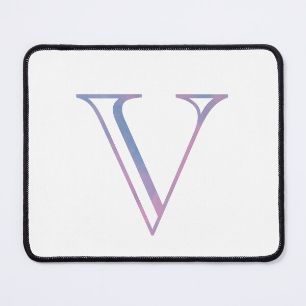 Item preview, Pastel Burst letter V designed and sold by benvenuto a casa.