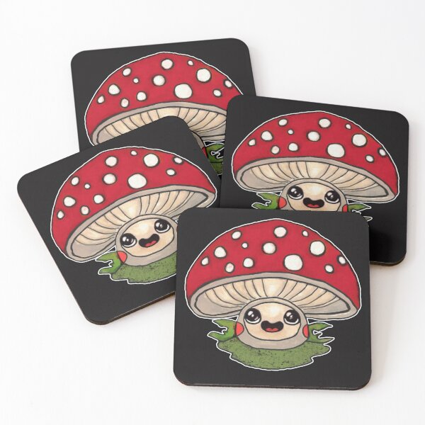 Item preview, A surprised mini mushroom designed and sold by EXPERA.