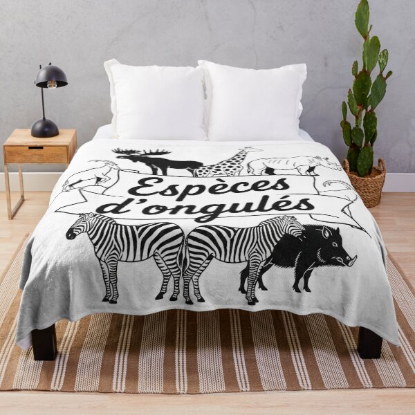 Item preview, Ungulates (Black&White) designed and sold by Je Suis À Moitié Plein.