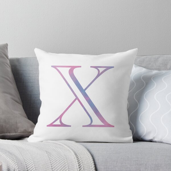 Item preview, Pastel Burst letter X designed and sold by benvenuto a casa.