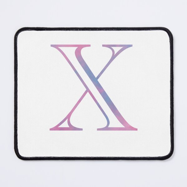 Item preview, Pastel Burst letter X designed and sold by benvenuto a casa.