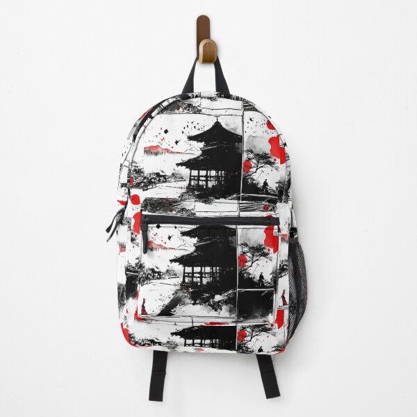 Item preview, Samurai Silence–Sumi-e Art Pattern designed and sold by Szpaku desart .