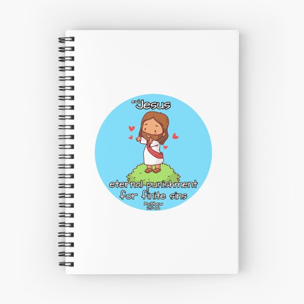 Item preview, Evil Jesus - Eternal Punishment - Bible Verse designed and sold by EvergreenRevolt.