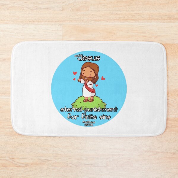 Item preview, Evil Jesus - Eternal Punishment - Bible Verse designed and sold by EvergreenRevolt.