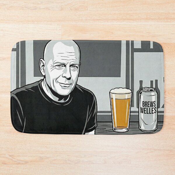 Item preview, Brews Welles designed and sold by Je Suis À Moitié Plein.