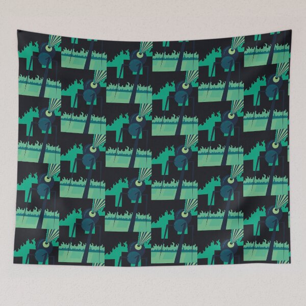 Item preview, The Triboid Approaches in Blue designed and sold by drhippopig.