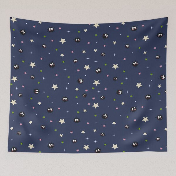 Item preview, Cute Soot Sprite Star Pattern designed and sold by JujuArtss.
