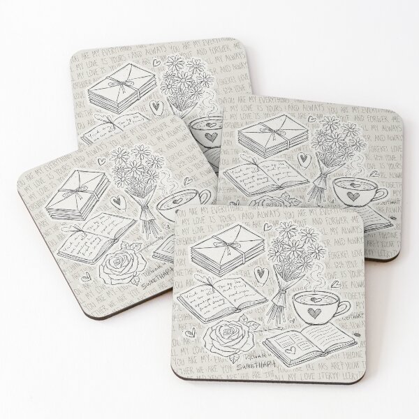 Item preview, Essence of Romance: Collage of Everyday Objects in Sketch Style designed and sold by VisualRotaStudio .
