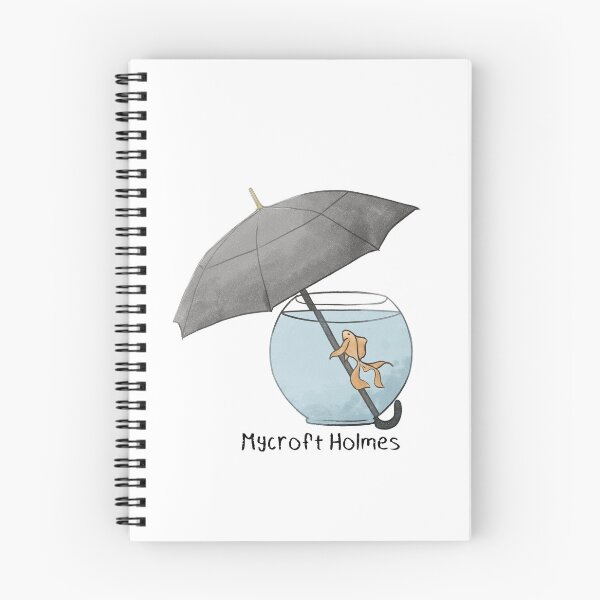 Item preview, Mycroft Holmes Goldfish and Umbrella (Mark Gatiss BBC) designed and sold by hunterballard44.