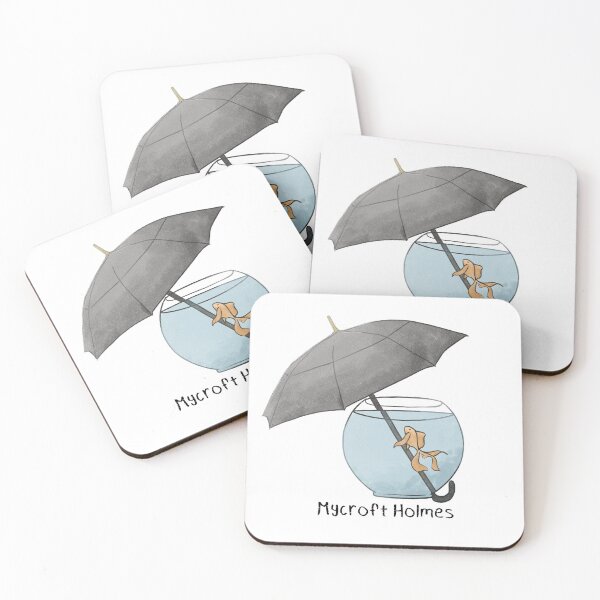 Item preview, Mycroft Holmes Goldfish and Umbrella (Mark Gatiss BBC) designed and sold by hunterballard44.