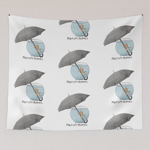 Item preview, Mycroft Holmes Goldfish and Umbrella (Mark Gatiss BBC) designed and sold by hunterballard44.