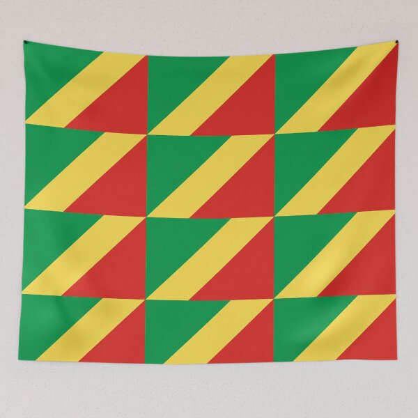 Item preview, The Republic of the Congo Flag designed and sold by AlaskaExtreme.