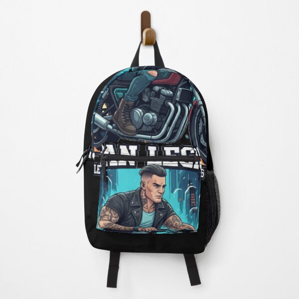 Item preview, Urban Legion: Winter 2026 Cyberpunk Biker Graphic designed and sold by AresForge.