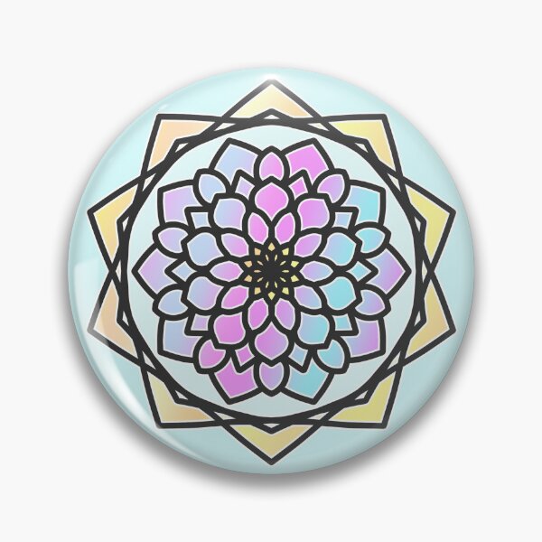 Item preview, Beautiful Flower in Mandala designed and sold by Faellustra.