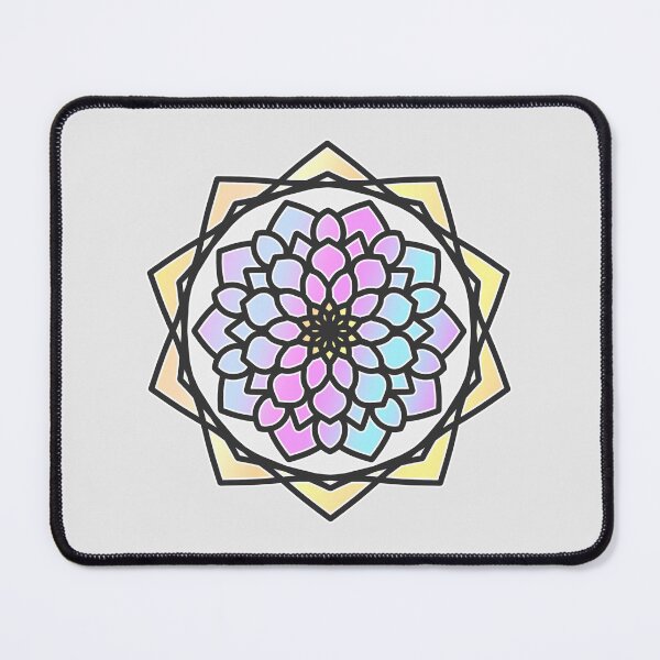 Aperçu de l'œuvre Belle Fleur en Mandala créée et vendue par Faellustra.