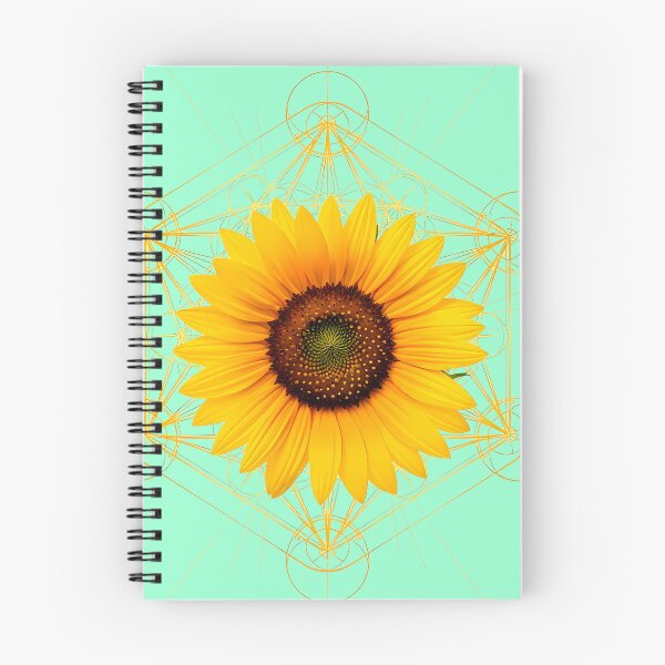 Item preview, Sacred Geometry Sunflower - Golden Flower of Life designed and sold by Credisaim.