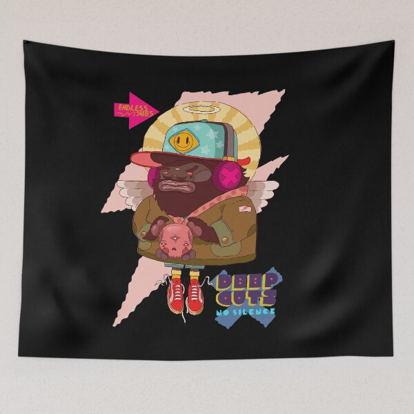 Item preview, Heavy bass angel with skull designed and sold by Franco Moody.