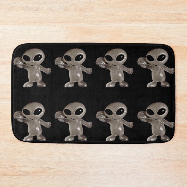 Item preview, Grey Alien with Hamburger by ElitebyElise designed and sold by ElitebyElise.