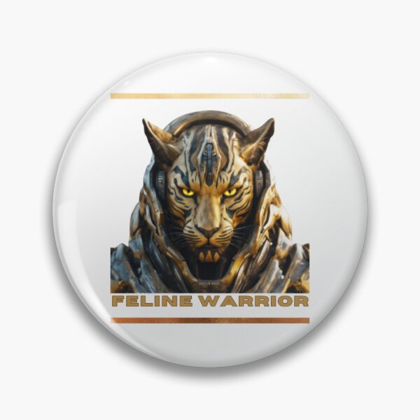 Item preview, Feline Warrior Tiger Alien Portrait - Alien T-Shirt Design designed and sold by GreenGirl-store.