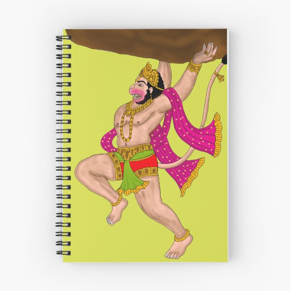 Item preview, Hanuman Art – Powerful Hindu Monkey God Illustration designed and sold by Harshit_Digital_Arts.