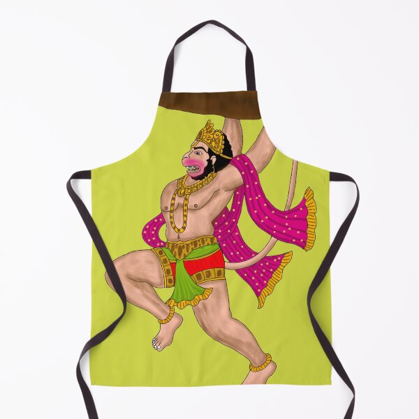Item preview, Hanuman Art – Powerful Hindu Monkey God Illustration designed and sold by Harshit_Digital_Arts.