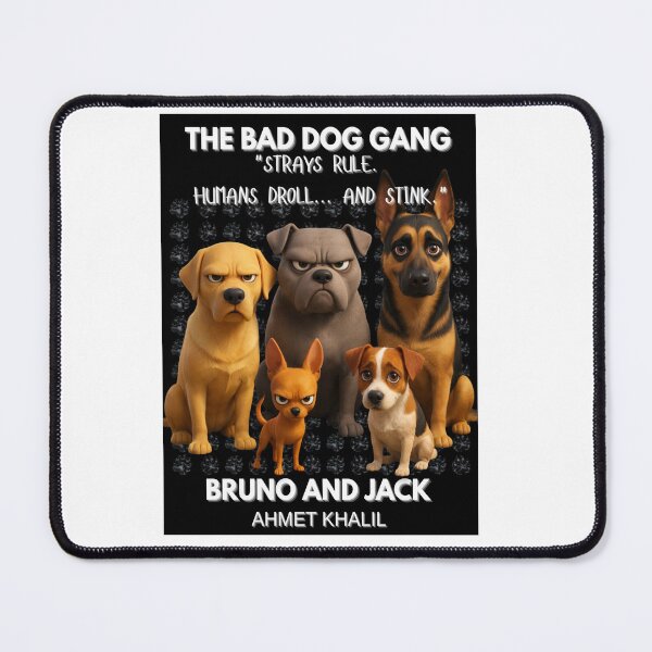Item preview, Bruno and Jack: Bad Dog Gang -  Black designed and sold by Hiero Media Store.