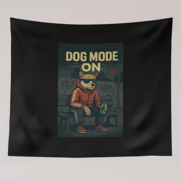 Item preview, Dog Mode On – Balkan Streetwear Meme Design designed and sold by ArminGreen.