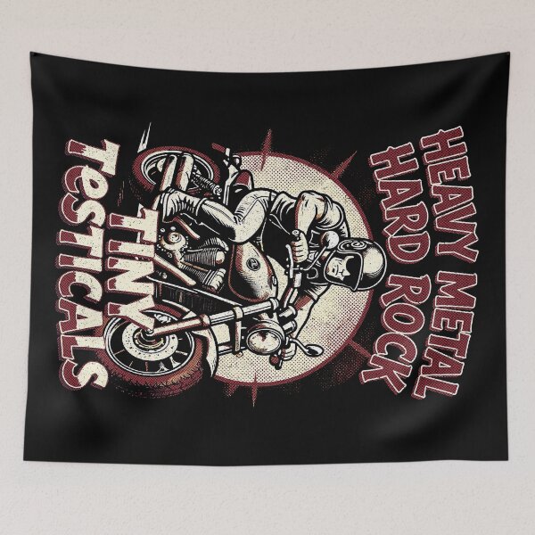 Item preview, Tiny Testicals, print for black backgrounds designed and sold by SteadyRolling.