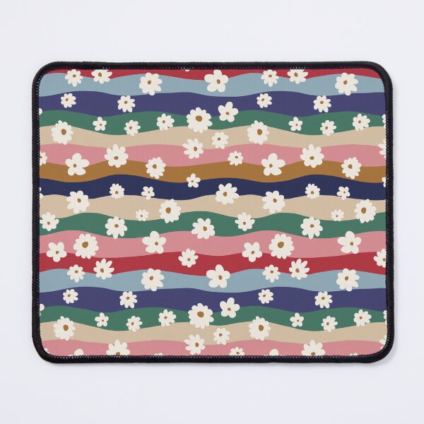 Item preview, Wonky Stripes and Daisies designed and sold by Unhinged Heather.