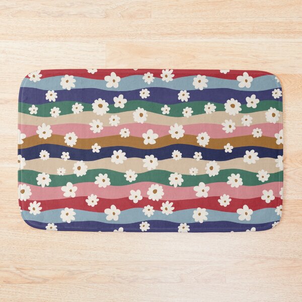 Item preview, Wonky Stripes and Daisies designed and sold by Unhinged Heather.