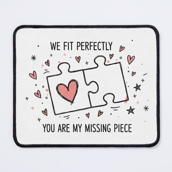 Item preview, Perfect Fit: Soulmate Puzzles in Sketch Style designed and sold by VisualRotaStudio .