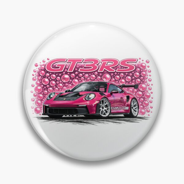 Item preview, Bubblegum Pink 992 GT3RS Artwork designed and sold by CougarDesigns.