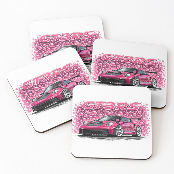 Item preview, Bubblegum Pink 992 GT3RS Artwork designed and sold by CougarDesigns.