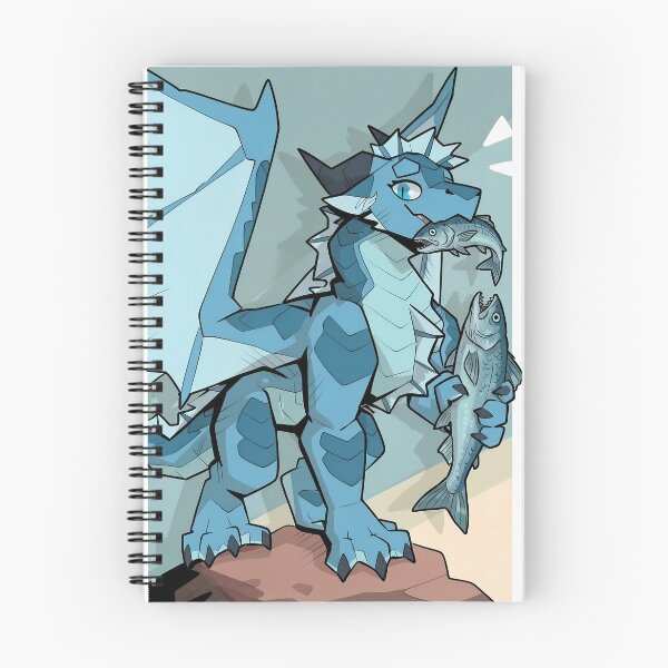 Item preview, The Proud SeaWing Dragon and His Fresh Catch designed and sold by KaMow.
