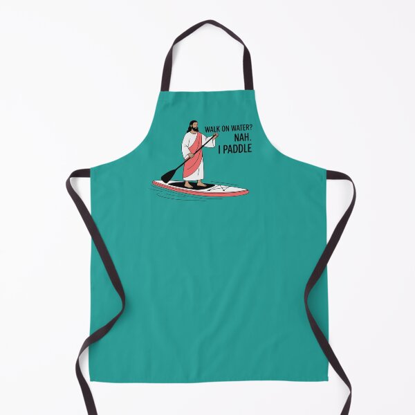 Item preview, Walk on Water? Nah. I Paddle – Funny Stand Up Paddle Holiday Humor Design designed and sold by SusanaDesigns.