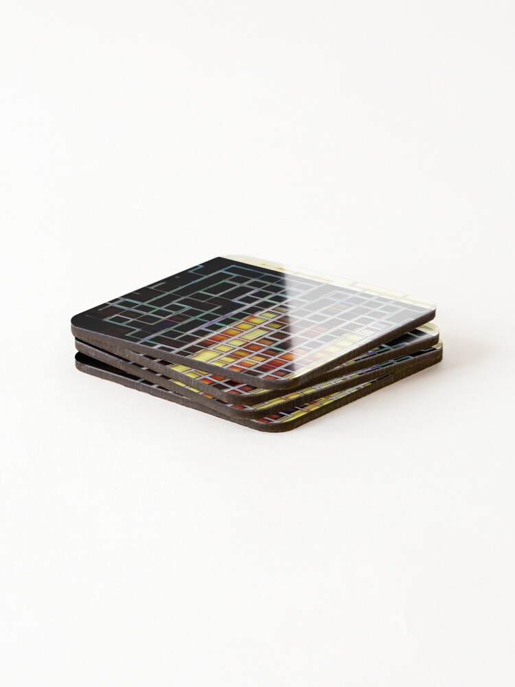 Thumbnail 4 of 5, Coasters (Set of 4), Mighty Power Grid designed and sold by RhodesianPoet.