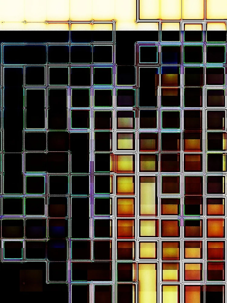 Thumbnail 3 of 3, Scarf, Mighty Power Grid designed and sold by Andy Rhodes Art.