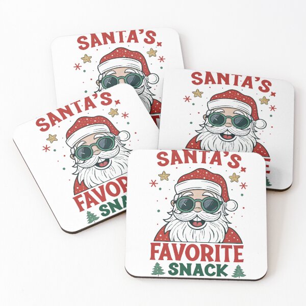 Item preview, Santa’s Favorite Snack Funny Christmas Design – Cool Santa Claus Holiday Art designed and sold by A1MarketDesigne.