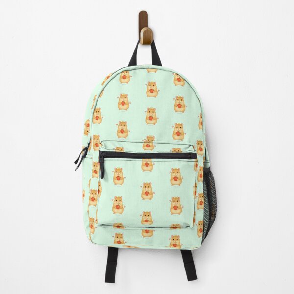 Item preview, Golden Hamster with Apples - Solid Mint designed and sold by HIMEKARI.