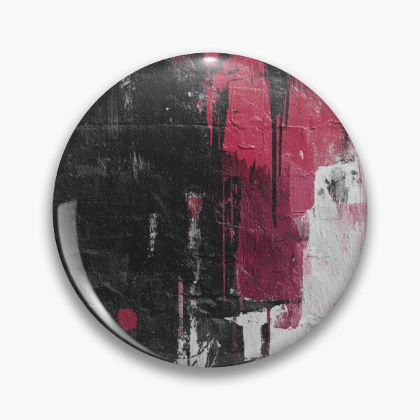 Item preview, Red Abstract Graffiti on Black Brick Wall designed and sold by Sketch-Shack.