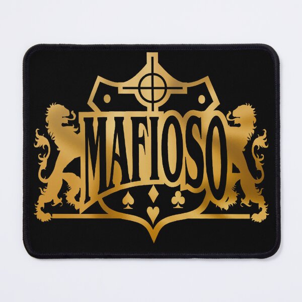 Item preview, Mafioso Classic gold foil logo designed and sold by Ghoul Enterprises.