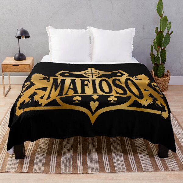 Item preview, Mafioso Classic gold foil logo designed and sold by Ghoul Enterprises.