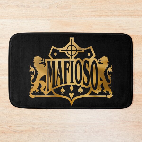 Item preview, Mafioso Classic gold foil logo designed and sold by Ghoul Enterprises.
