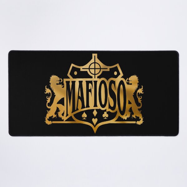Item preview, Mafioso Classic gold foil logo designed and sold by Ghoul Enterprises.