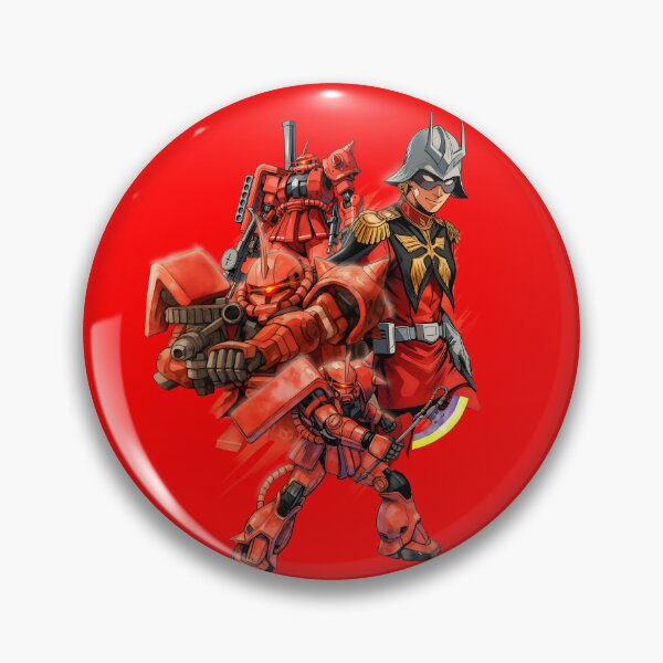 Item preview, illustration full art char aznable GUNDAM RED COMET vector art designed and sold by sabartgunpla.